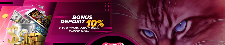 BONUS DEPOSIT HARIAN 10%